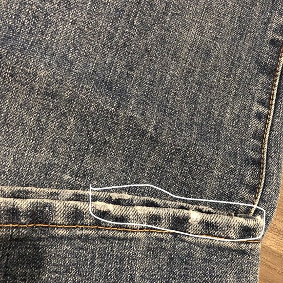 Zena Jeans Med Wash Embellished Brown Embroidery Rhinestones Womens Sz 14P - Picture 13 of 14